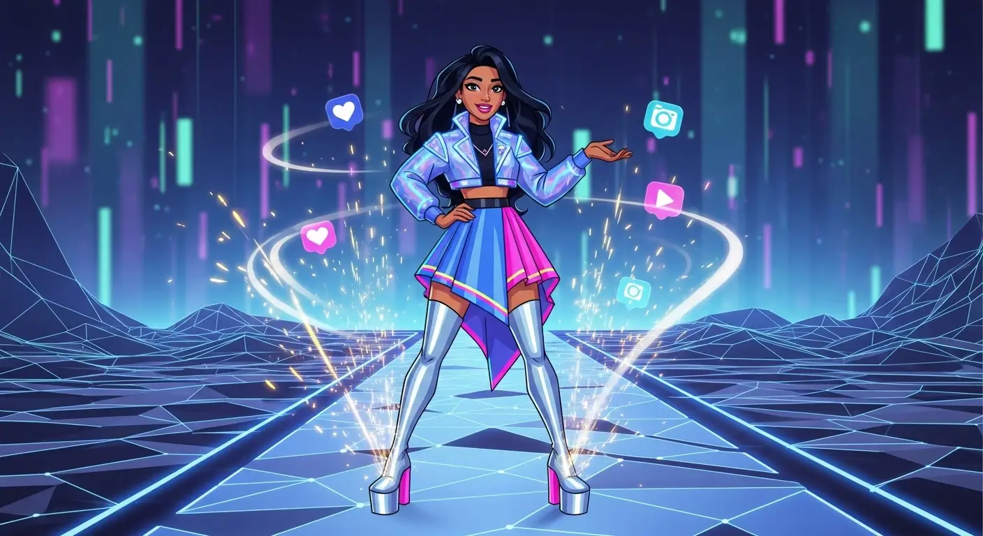 Kali Sluzza XXBRITS Fashion Influencer and Top Model on XXBRITS