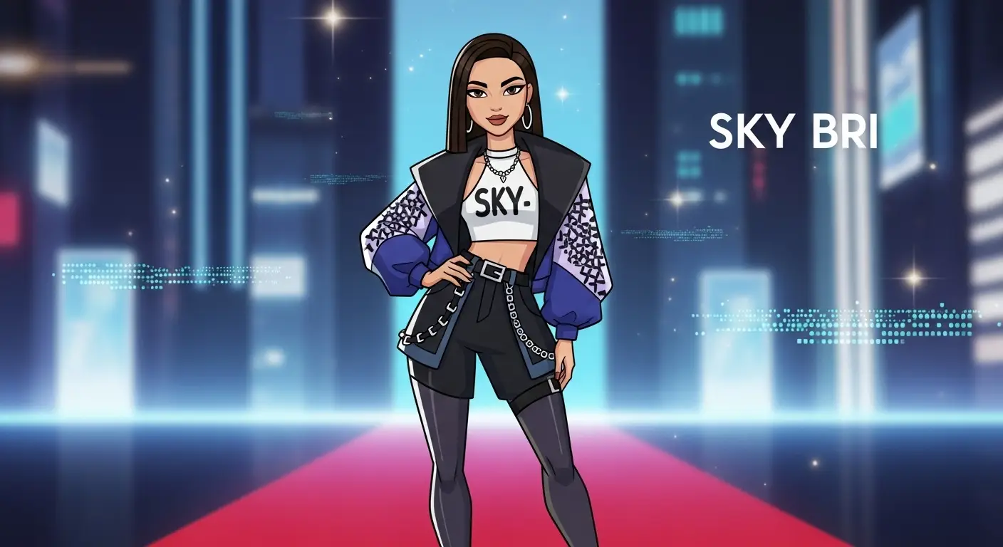 Sky Bri XXBRITS - Fashion Model and Digital Icon at XXBRITS