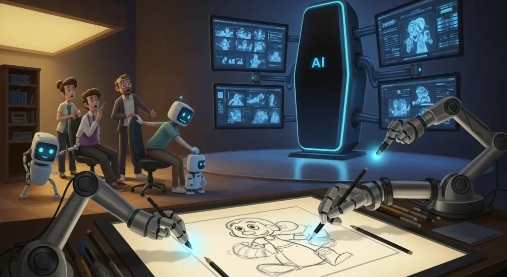 What Happens When AI Takes Over Your Animation Studio Here’s the Future