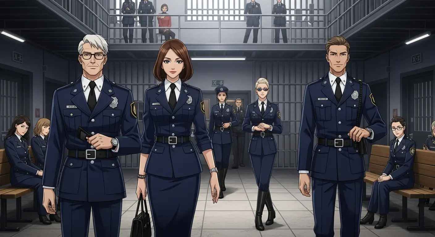 XXBRITS Prison Officer - Inside the Fashionable World of the XXBRITS Prison Officers Story